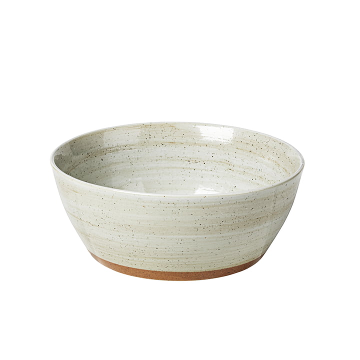 Grød Bowl, Ø 16 x H 6,5 cm, sand from Broste Copenhagen