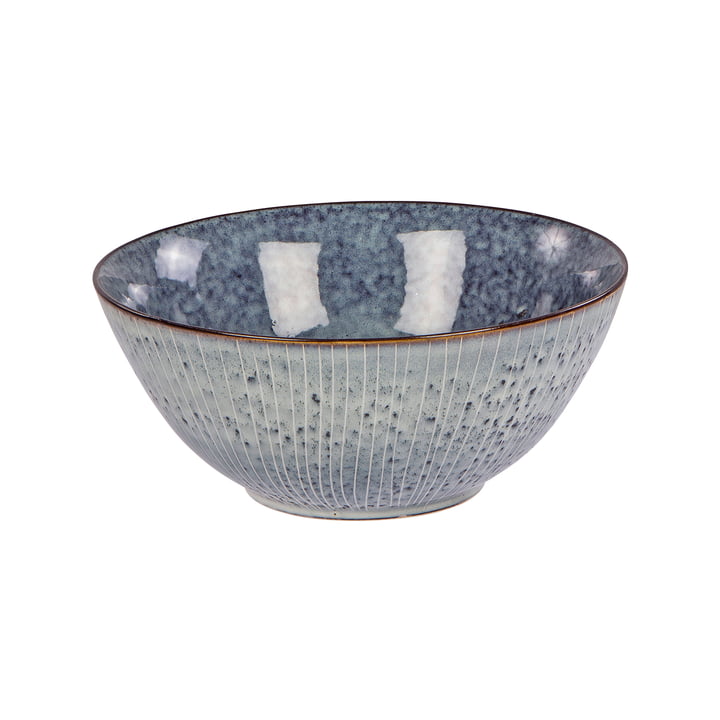 Nordic bowl, Ø 25 x H 11 cm, sea by Broste Copenhagen