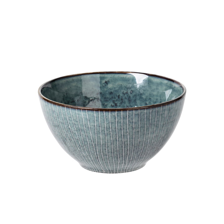Nordic bowl, Ø 17 x H 8 cm, sea by Broste Copenhagen