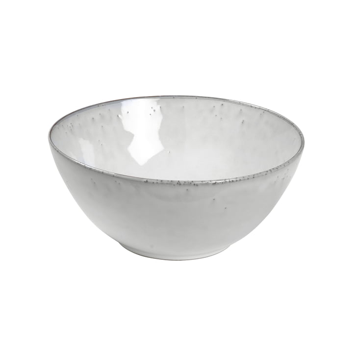 Nordic bowl, Ø 25 x H 11 cm, sand by Broste Copenhagen