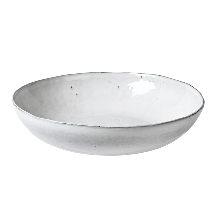 Nordic bowl, Ø 34.5 x H 7.5 cm, sand by Broste Copenhagen