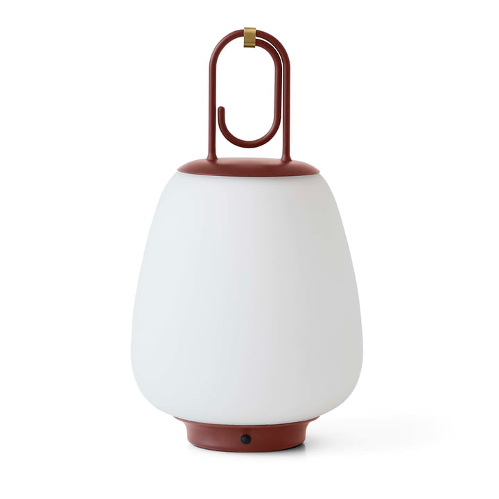 Lucca SC51 Portable Battery LED outdoor light from & tradition in maroon