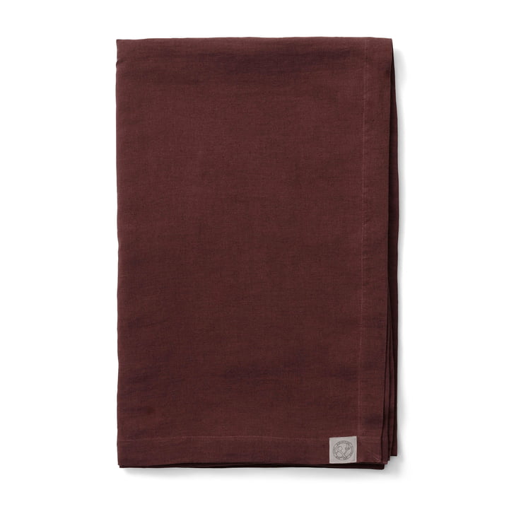 Collect SC31 Bedspread linen 240 x 260 cm from & tradition in burgundy