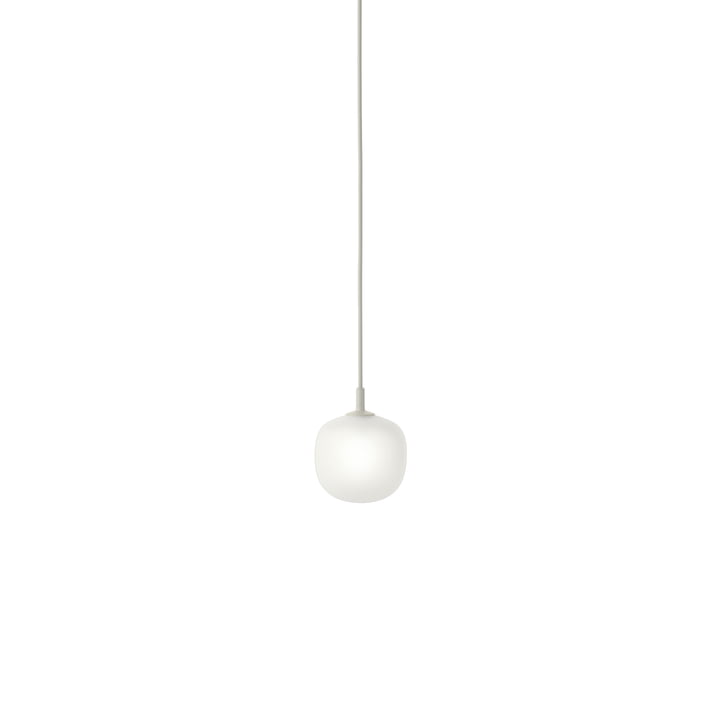 Rime Pendant lamp Ø 12 cm, opal / gray from Muuto