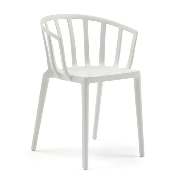 Venice chair, white matt by Kartell
