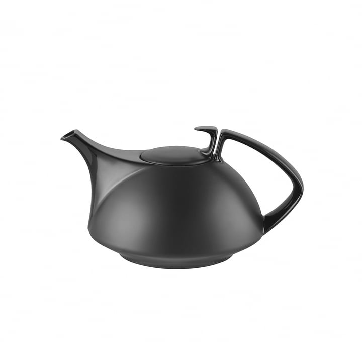 TAC teapot small, black by Rosenthal