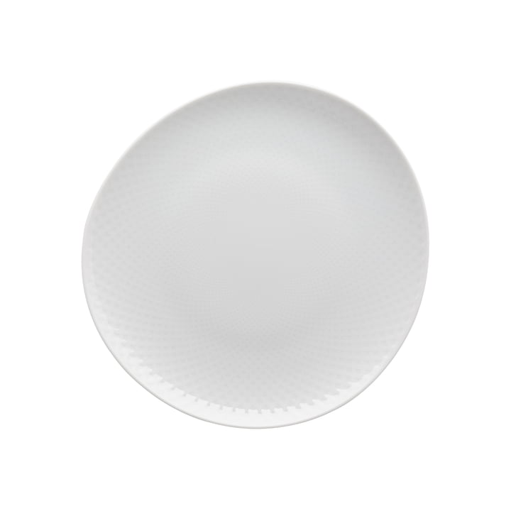 Junto plate Ø 22 cm flat, white by Rosenthal