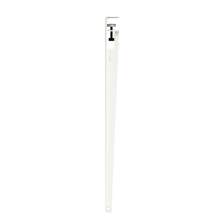 The table leg H 90 cm, cloud white from TipToe