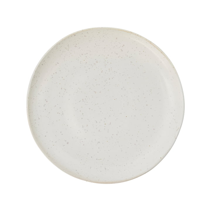 Plate Pion, Ø 21.5 cm, gray / white by House Doctor