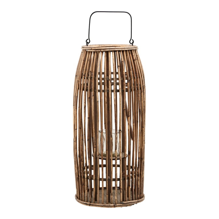 The Ova lantern, H 65 cm, natural by House Doctor