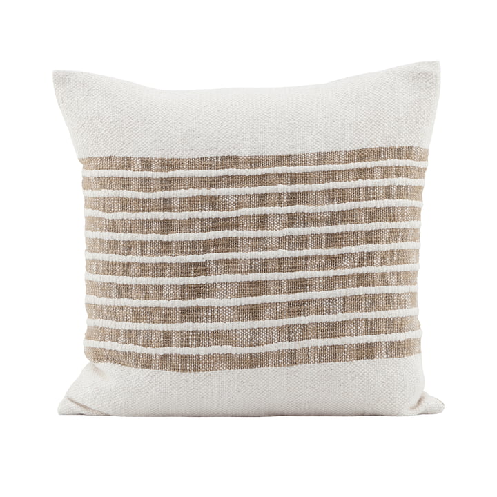 The Yarn pillowcase, light brown by House Doctor