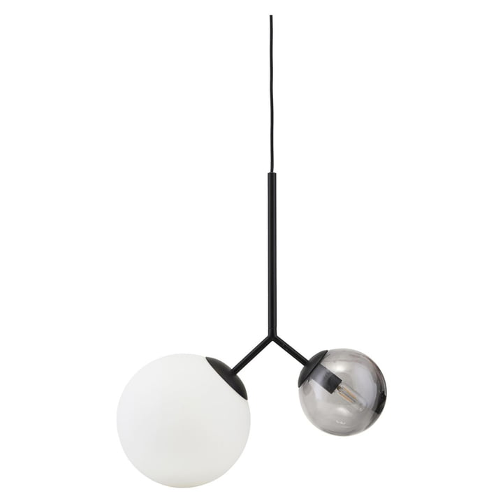 Twice pendant lamp, white / black by House Doctor
