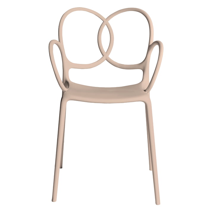 Sissi Armchair, pastel pink from Driade