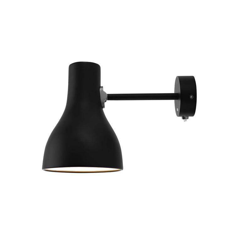 Type 75 wall lamp by Anglepoise in Jet Black