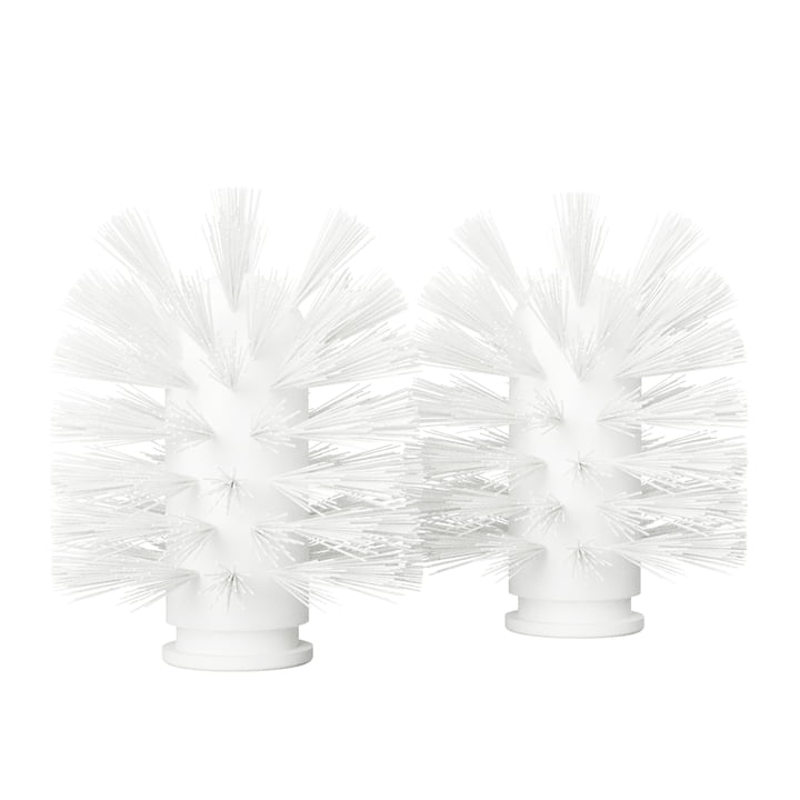 The replacement brush head from Nichba Design in white