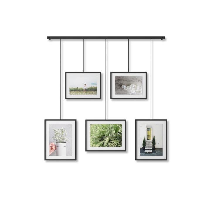 The Exhibit picture frame from Umbra in black