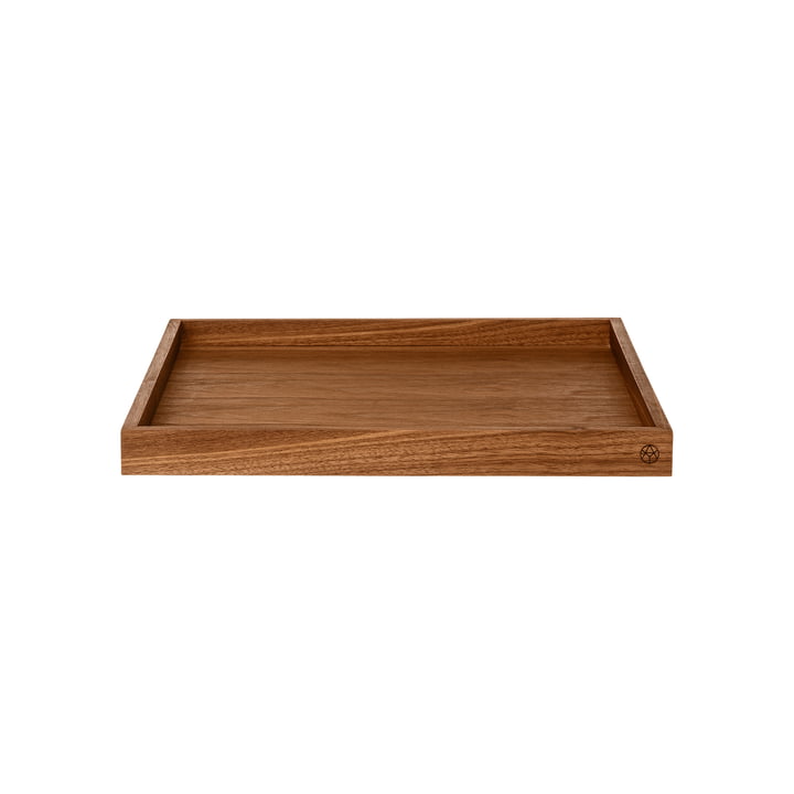 The Unity wooden tray in walnut from AYTM