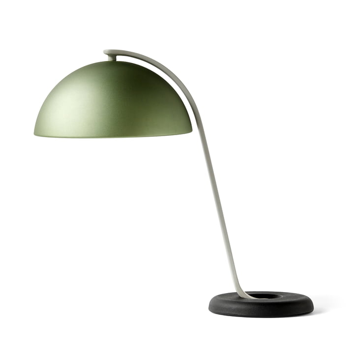 The Cloche table lamp, mint green / black by Hay