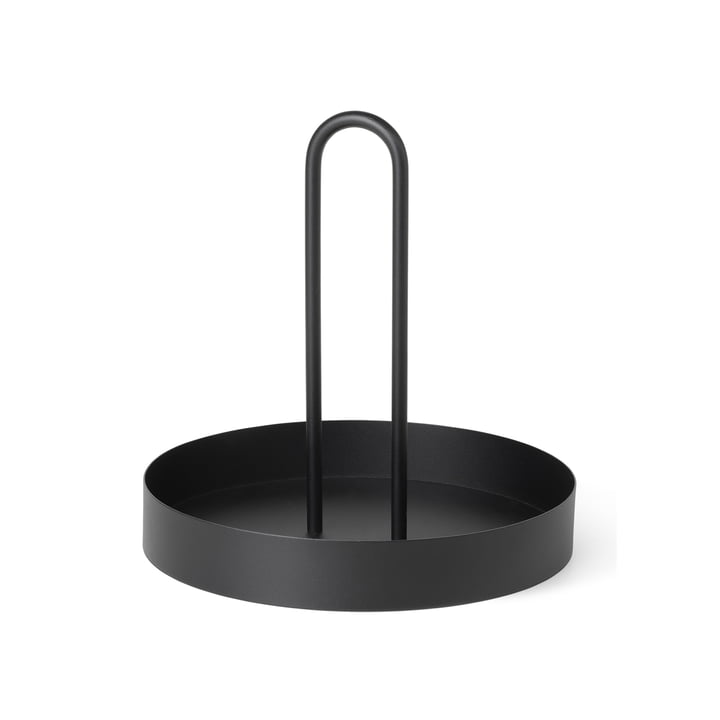 The Grib tray from ferm Living in black