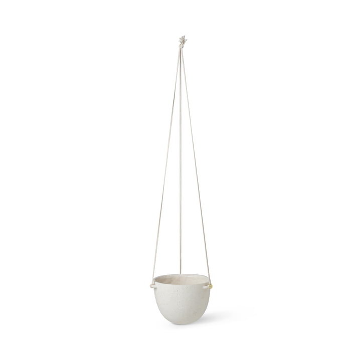 ferm Living - Speckle Hanging flowerpot, Ø 20,5 cm, off-white