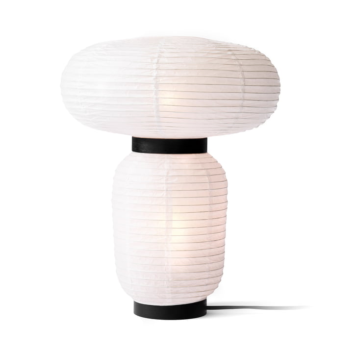 & tradition - Formakami JH18 table lamp, Ø 38 x H 50 cm in ivory / black