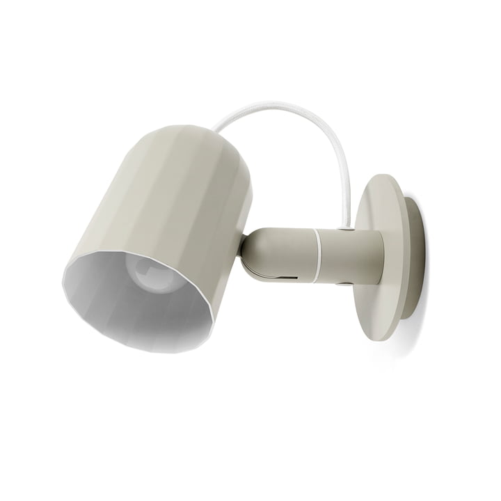 Hay - Noc wall lamp, white
