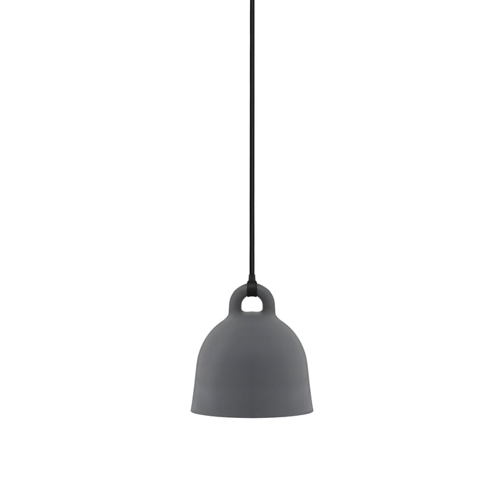 Bell Pendant Lamp from Normann Copenhagen in grey (x-small)