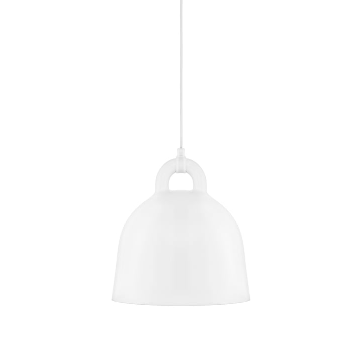 Bell pendant lamp by Normann Copenhagen in white (small)