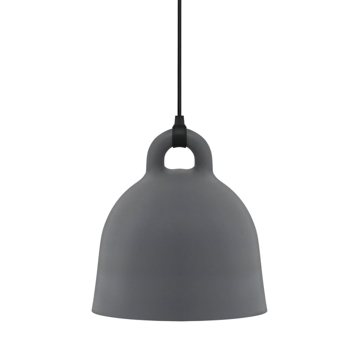 Bell Pendant Lamp by Normann Copenhagen in grey (medium)