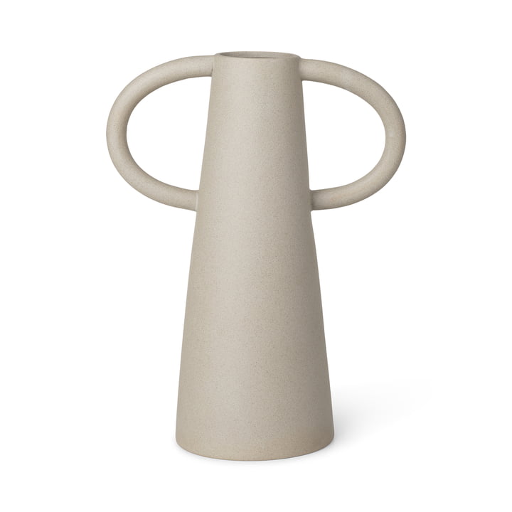 The Anse vase from ferm Living, neutral