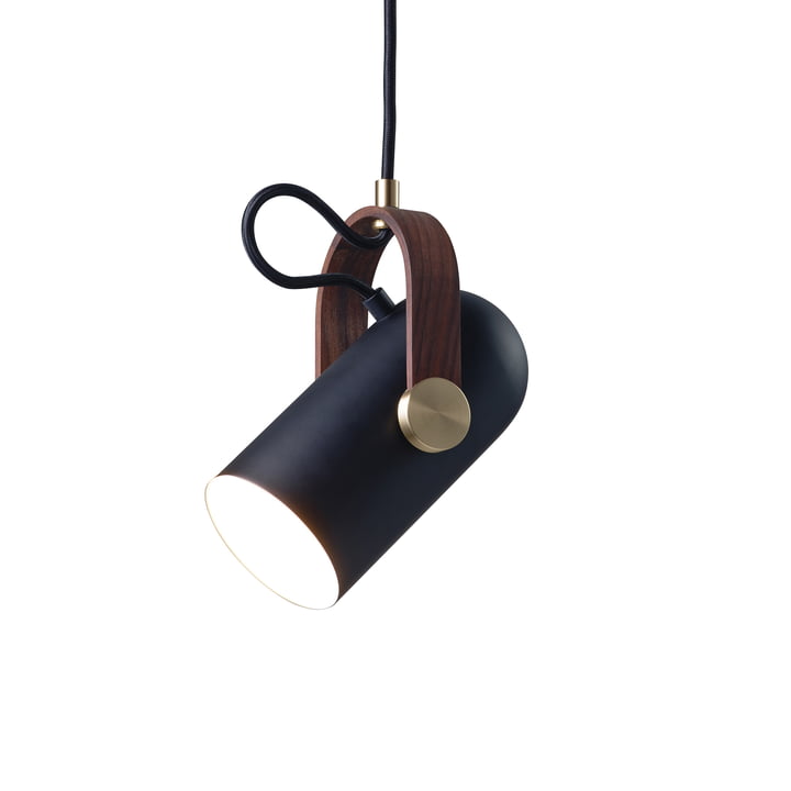 Carronade pendant lamp, small, by Le Klint in black