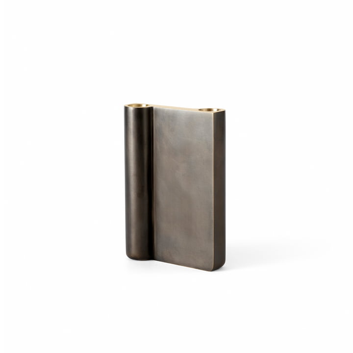 The big Collect candleholder from & Tradition, bronzed brass