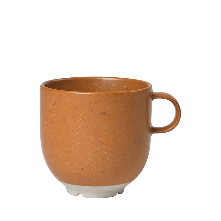 The Eli cup with handle from Broste Copenhagen in caramel