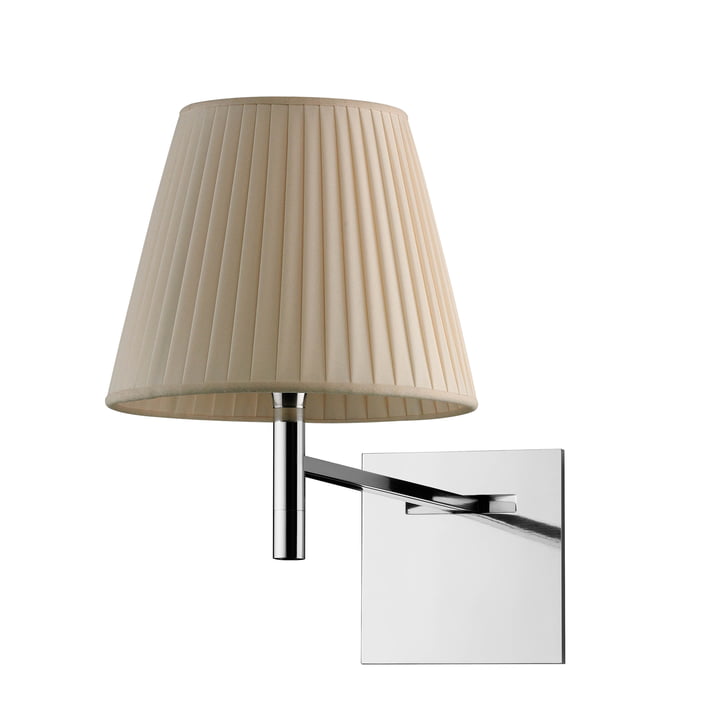 The K Tribe wall lamp from Flos with fabric shade