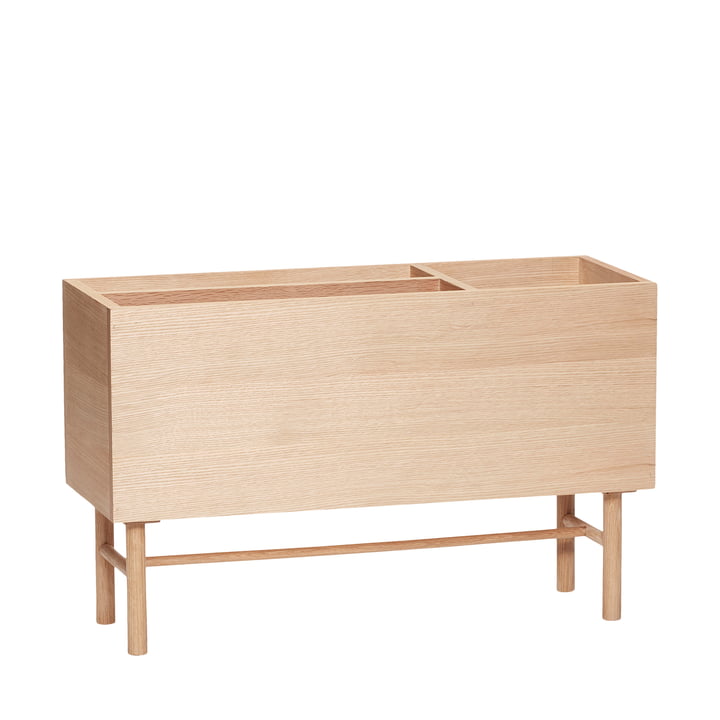 The magazine collector from Hübsch Interior in natural oak