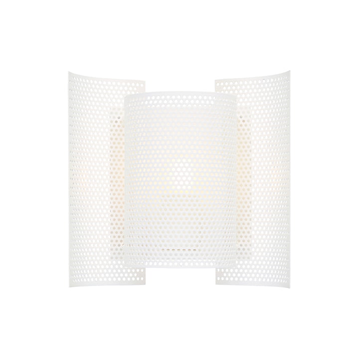 Butterfly Wall lamp, perforated white from Northern