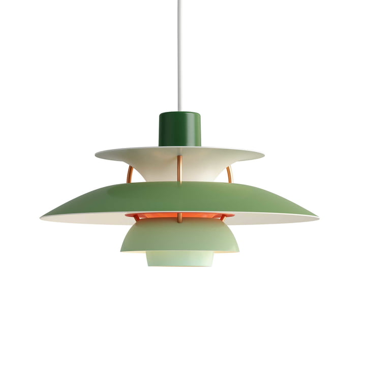 The Louis Poulsen - PH 5 Mini pendant lamp in green