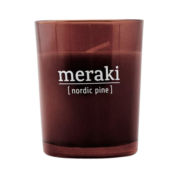 The scented candle Nordic Pine from Meraki , Ø 5.5 cm