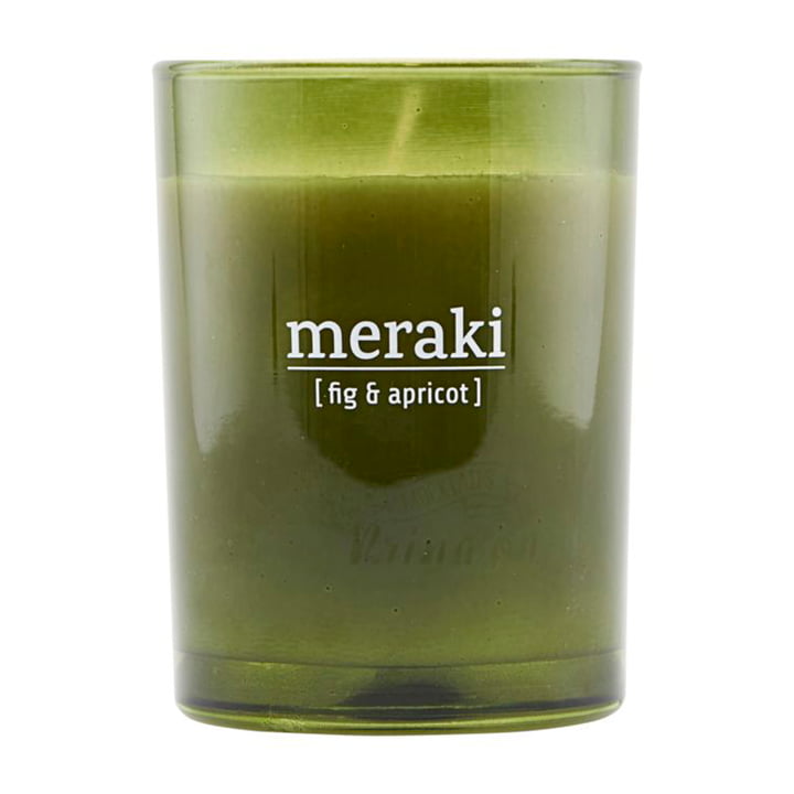 The scented candle Fig & Apricot from Meraki , Ø 8 cm
