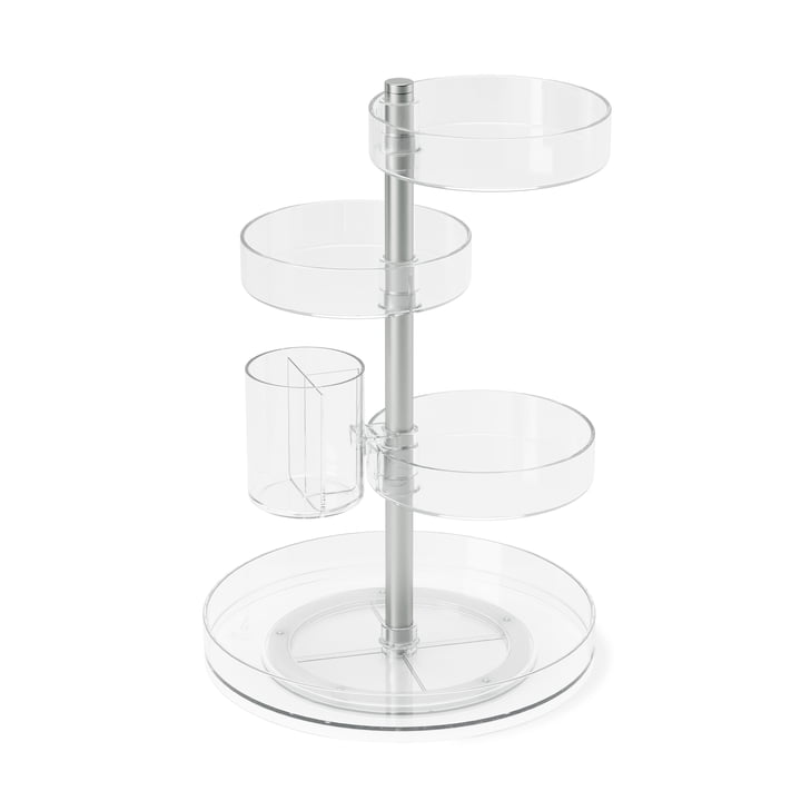 The Pirouette Organizer from Umbra in clear