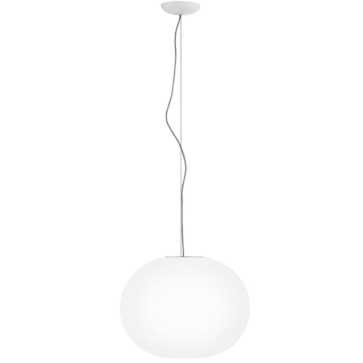 Glo-Ball 1 pendant lamp Ø 33 cm from Flos in white