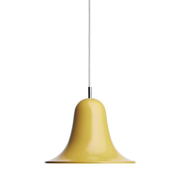 The Pantop pendant lamp from Verpan in yellow