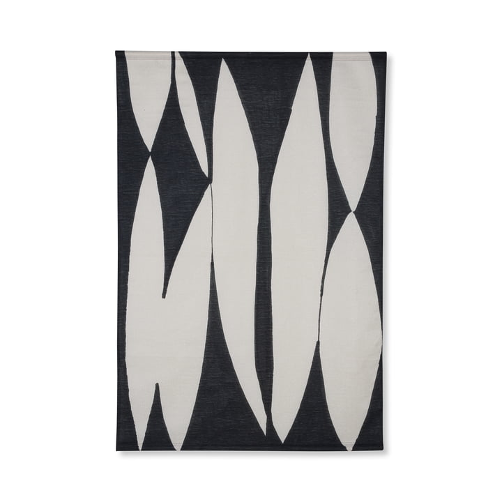 Abstract mural, 97 x 147 cm, black / white by HKliving