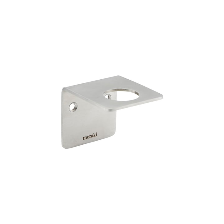 The Supply wall mount from Meraki in brushed silver finish
