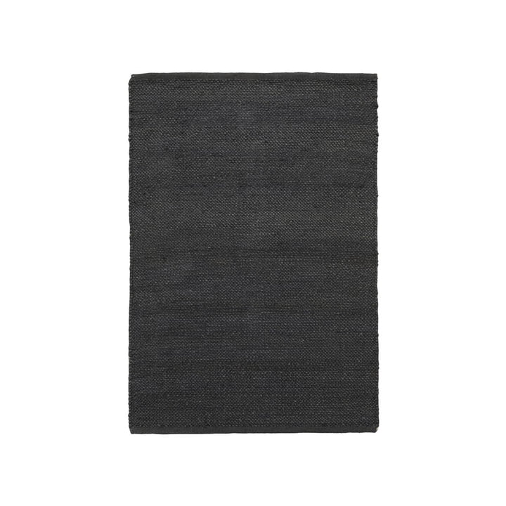 The Hempi carpet from House Doctor in black, 130 x 85 cm