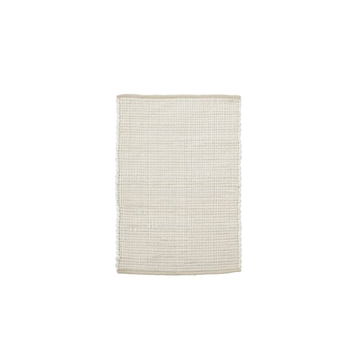 The Chindi carpet from House Doctor in white, 90 x 60 cm