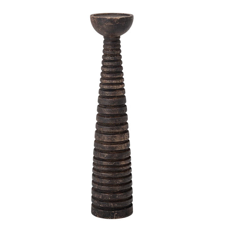 The Thore Candlestick from Bloomingville , Ø 12,5 x H 61 cm, brown