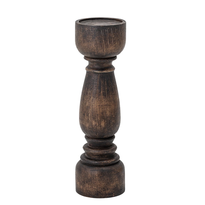 The Theron Candlestick from Bloomingville , Ø 12,5 x H 48 cm, brown