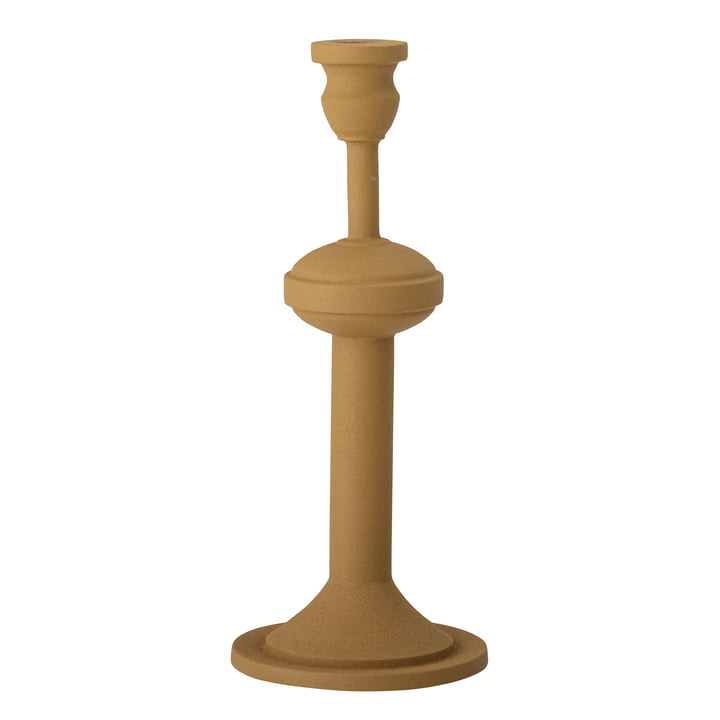The Indica candle holder from Bloomingville in yellow, h 26 cm