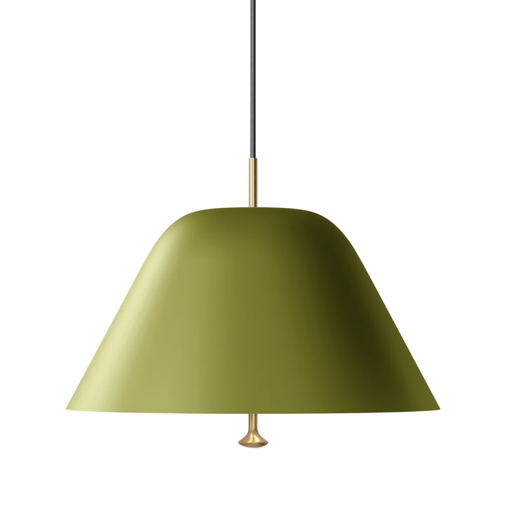 Levitate pendant lamp, Ø 40 cm, sage green / brass of Audo